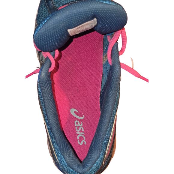 ASICS Gel Excite 3 Running Shoes Blue Pink Women’s Size 10 - Picture 4 of 7